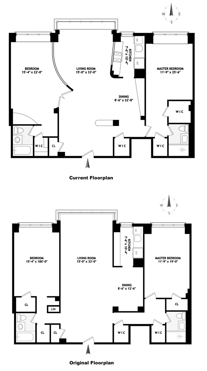 Floorplan for 25 Sutton Place South, 5D