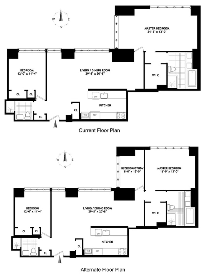 Floorplan for 143 Reade Street, 9B