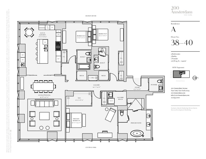 Floorplan for 200 Amsterdam Avenue, 39A