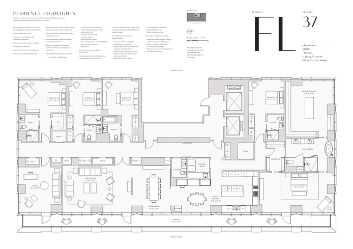Floorplan for 200 Amsterdam Avenue, 37A