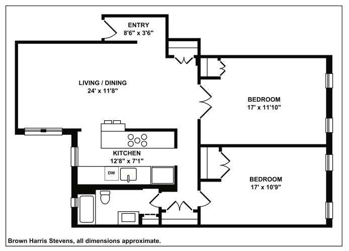 Floorplan for 255 79th Street, C9