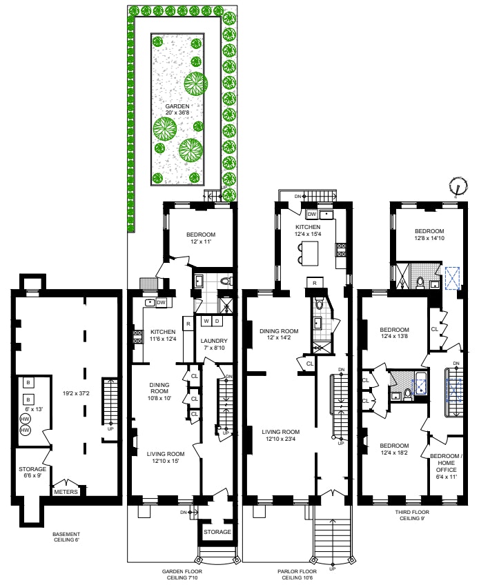 Floorplan for 338 Madison Street