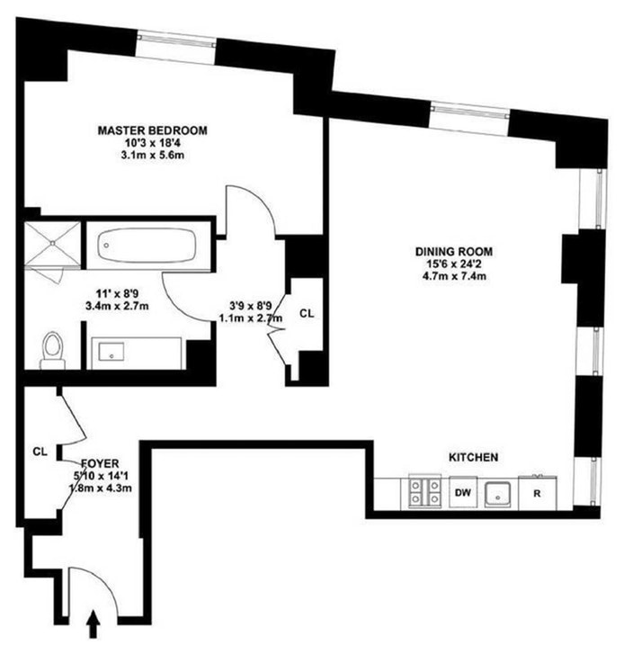 Floorplan for 20 Pine Street, 2114