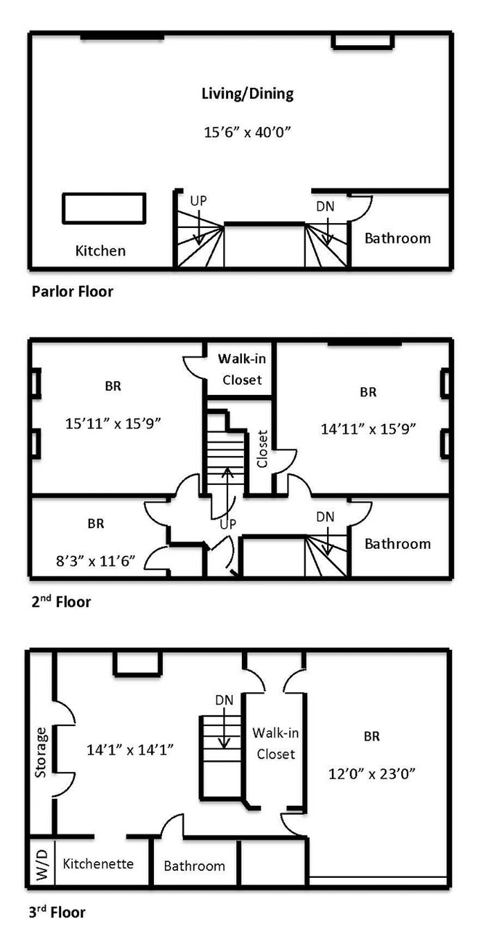 Floorplan for 12 Schermerhorn Street, 2