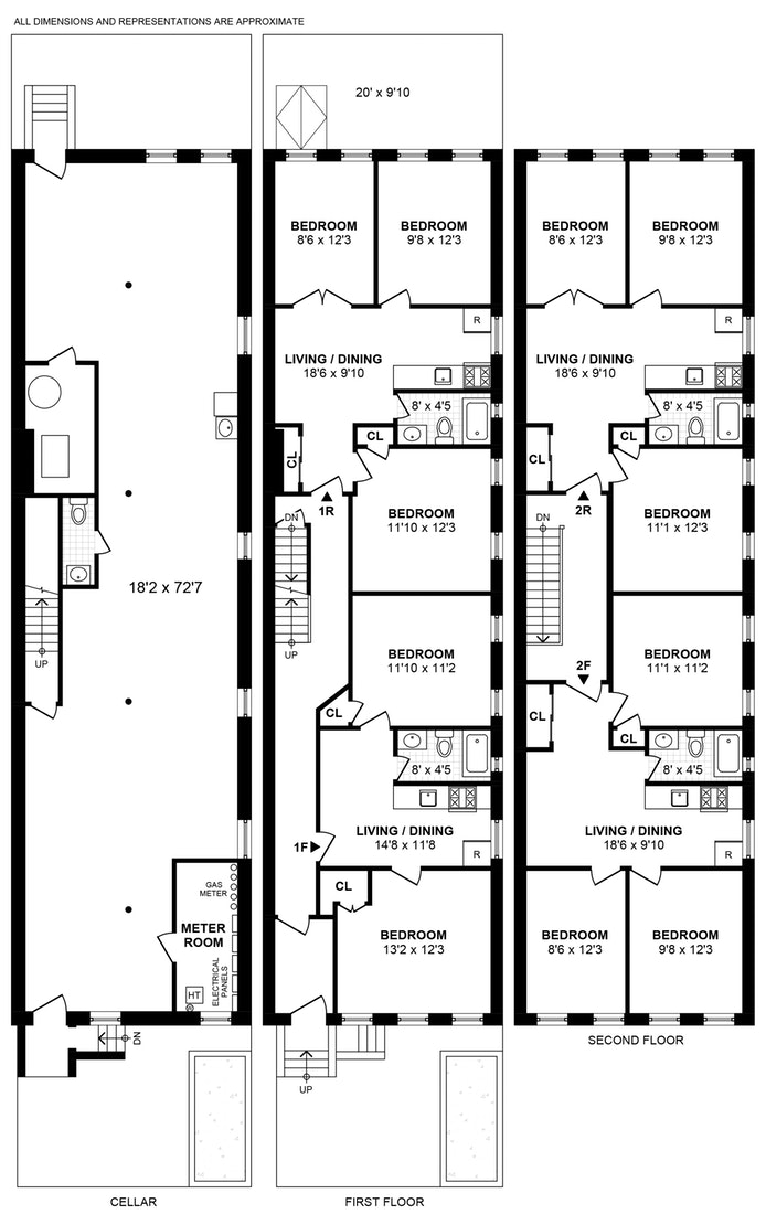 Floorplan for 7415 16th Avenue