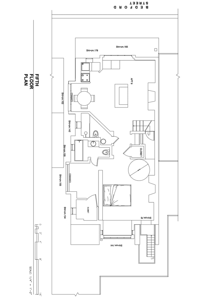 Floorplan for 102 Bedford Street, PH9