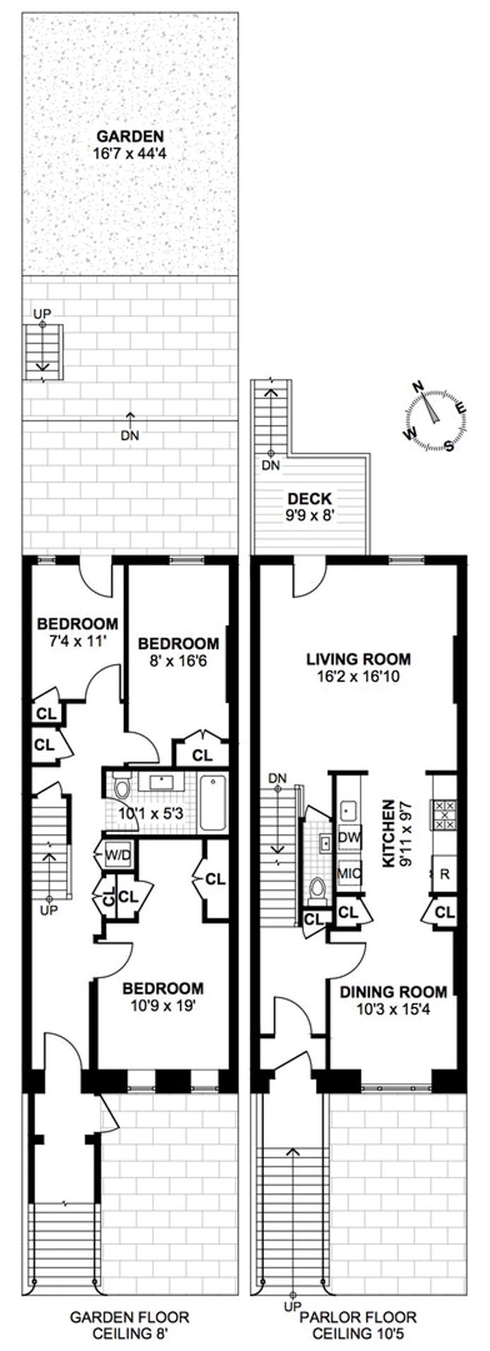Floorplan for 647 Carroll Street, 1