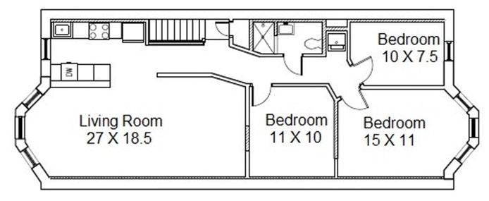 Floorplan for 287 Lefferts Avenue, 2