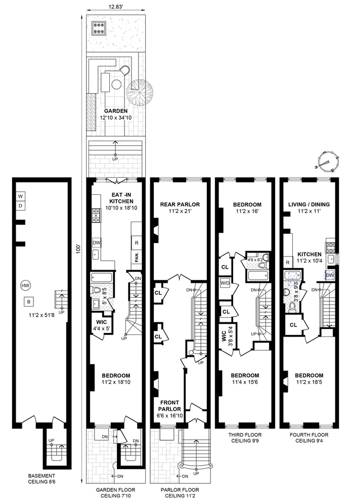 Floorplan for 245A Cumberland Street