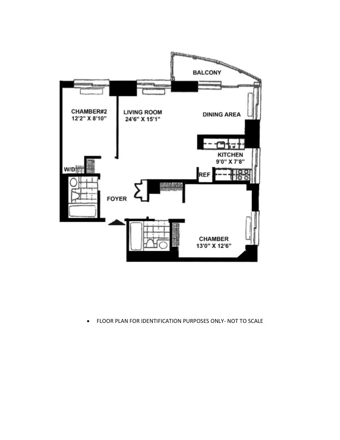 Floorplan for 300 East 85th Street, 1703