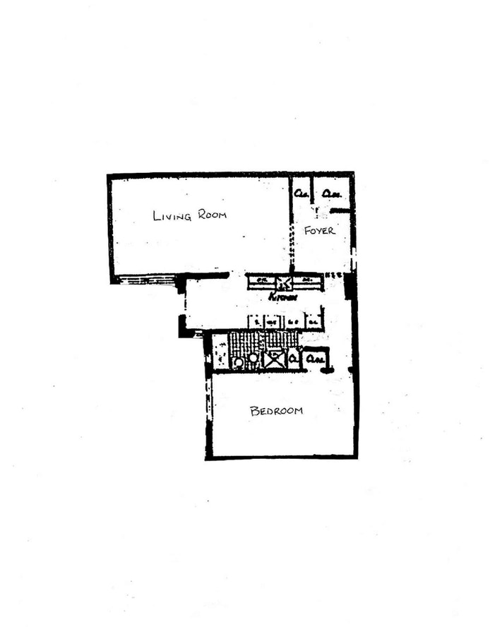 Floorplan for 8701 Shore Road, 323