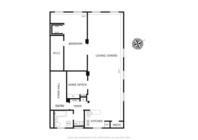 Floorplan for 265 Water Street, 4TH FL