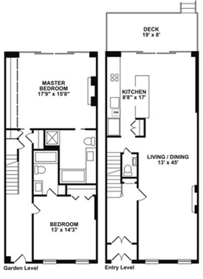 Floorplan for 203 Washington Park, 1