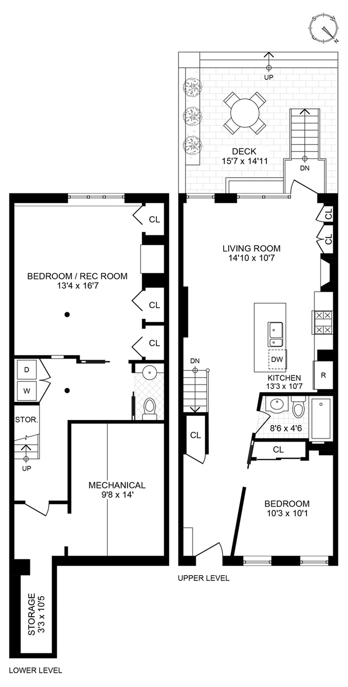 Floorplan for 728 A Carroll Street, 1