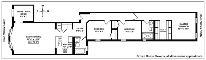 Floorplan for 539 4th Street, 4R