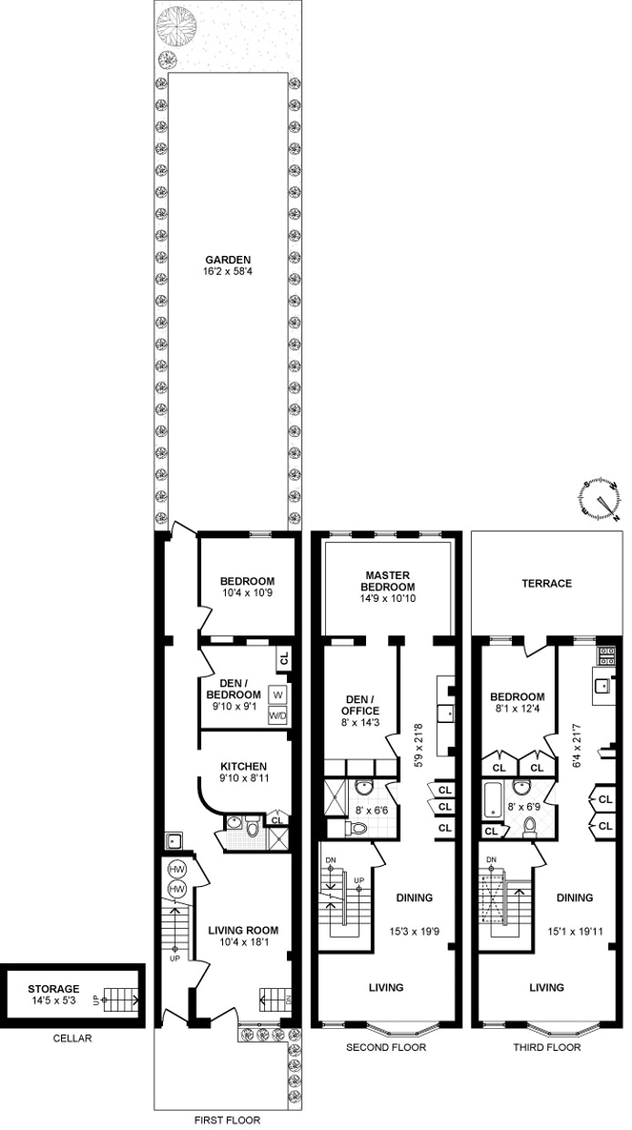 Floorplan for 393 Prospect Avenue