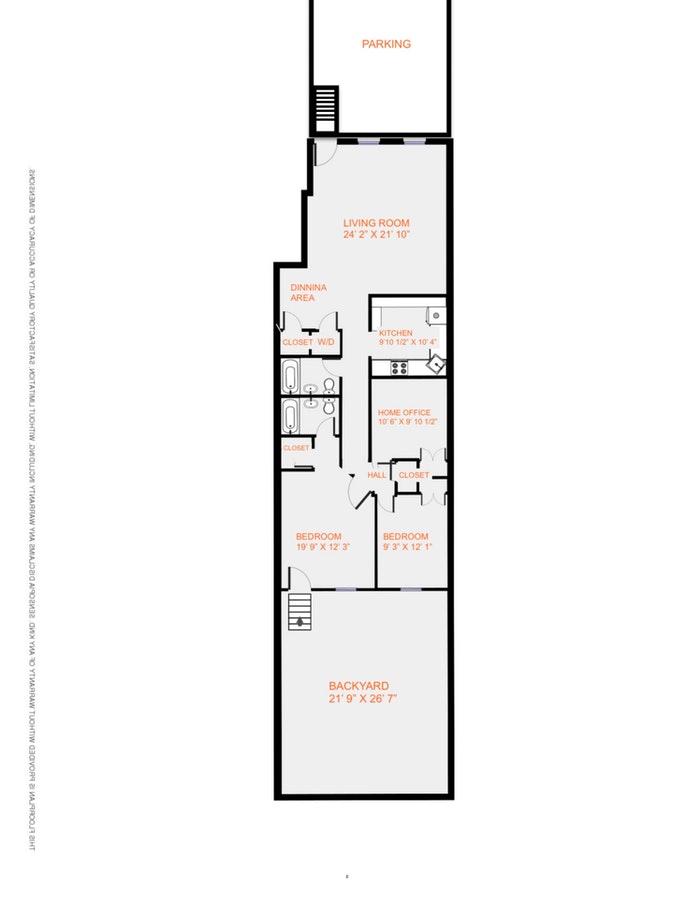 Floorplan for 228 Gates Avenue, 1