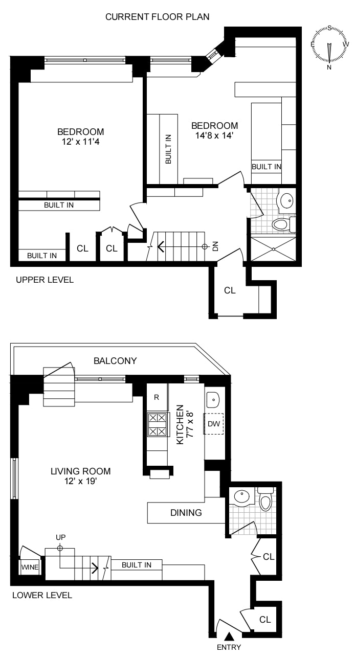 Floorplan for 96 Schermerhorn Street, PHL