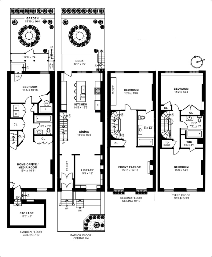 Floorplan for 58 Tompkins Place