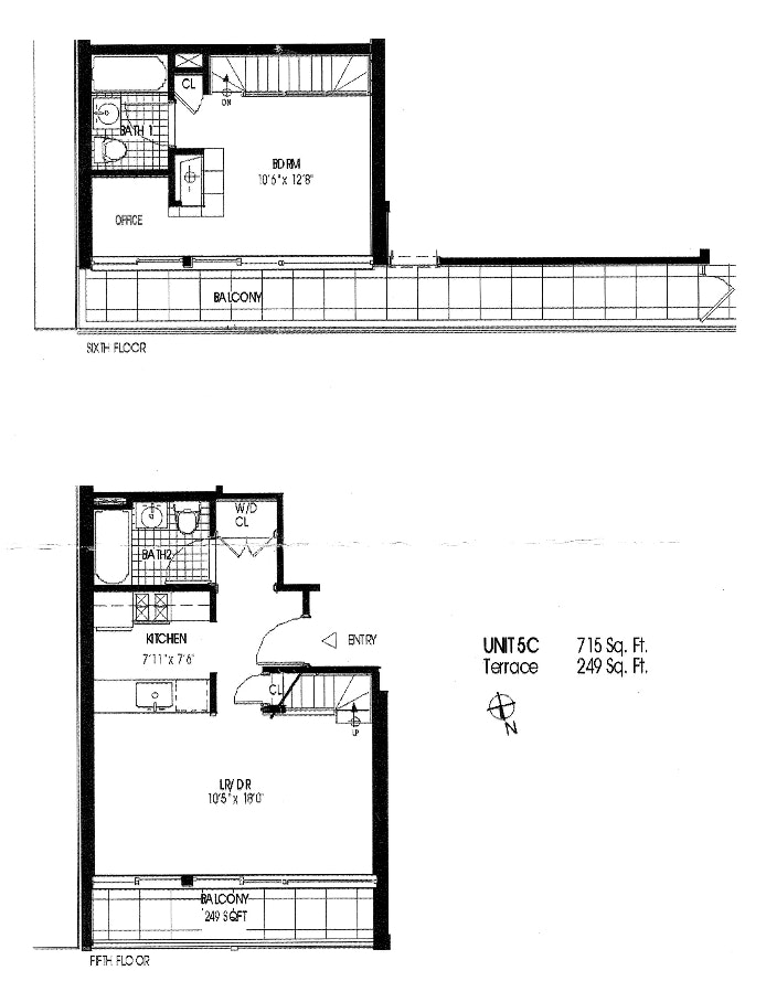 Floorplan for 524 Saint Johns Place, 5C
