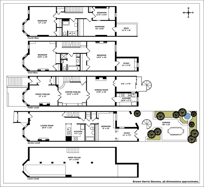 Floorplan for 19 Polhemus Place