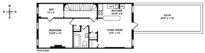 Floorplan for 331 East 65th Street, 3