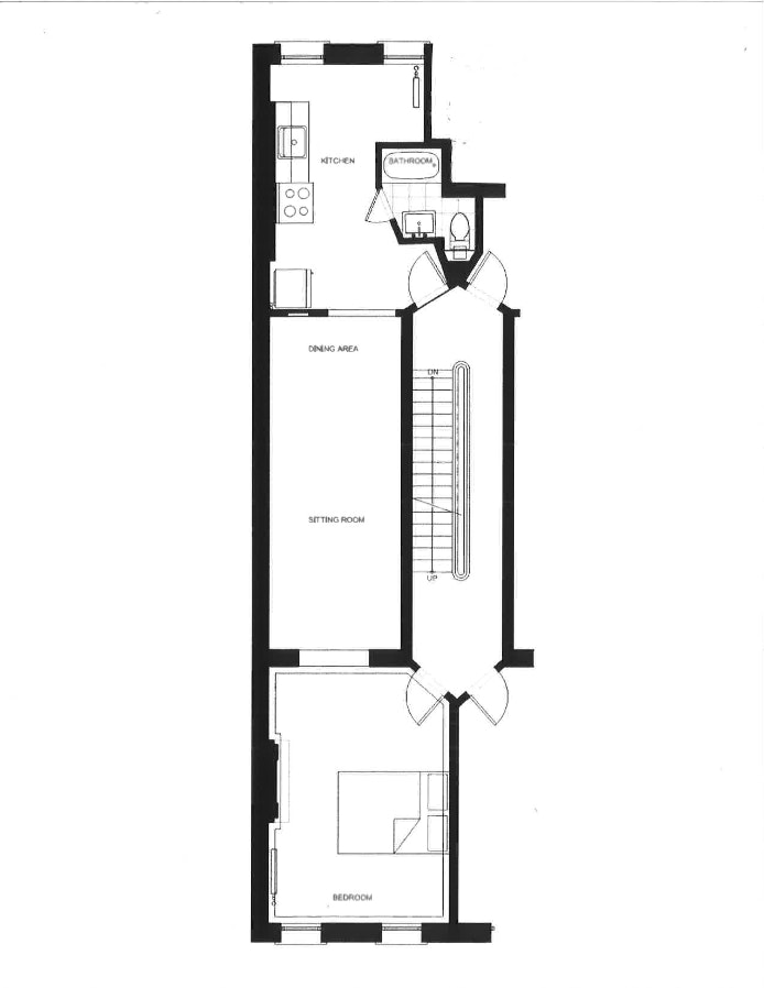 Floorplan for 14 Clermont Avenue, 2L