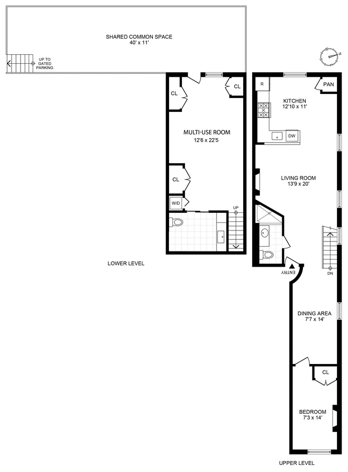 Floorplan for 30 Willow Place, 1