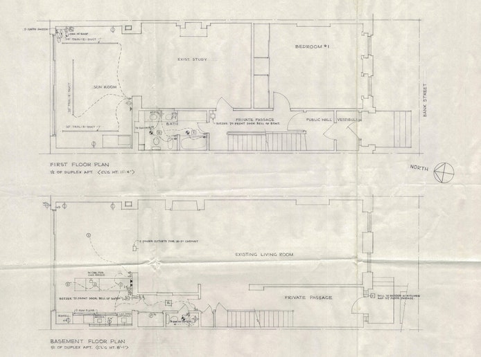 Floorplan for 11 Bank Street, 1