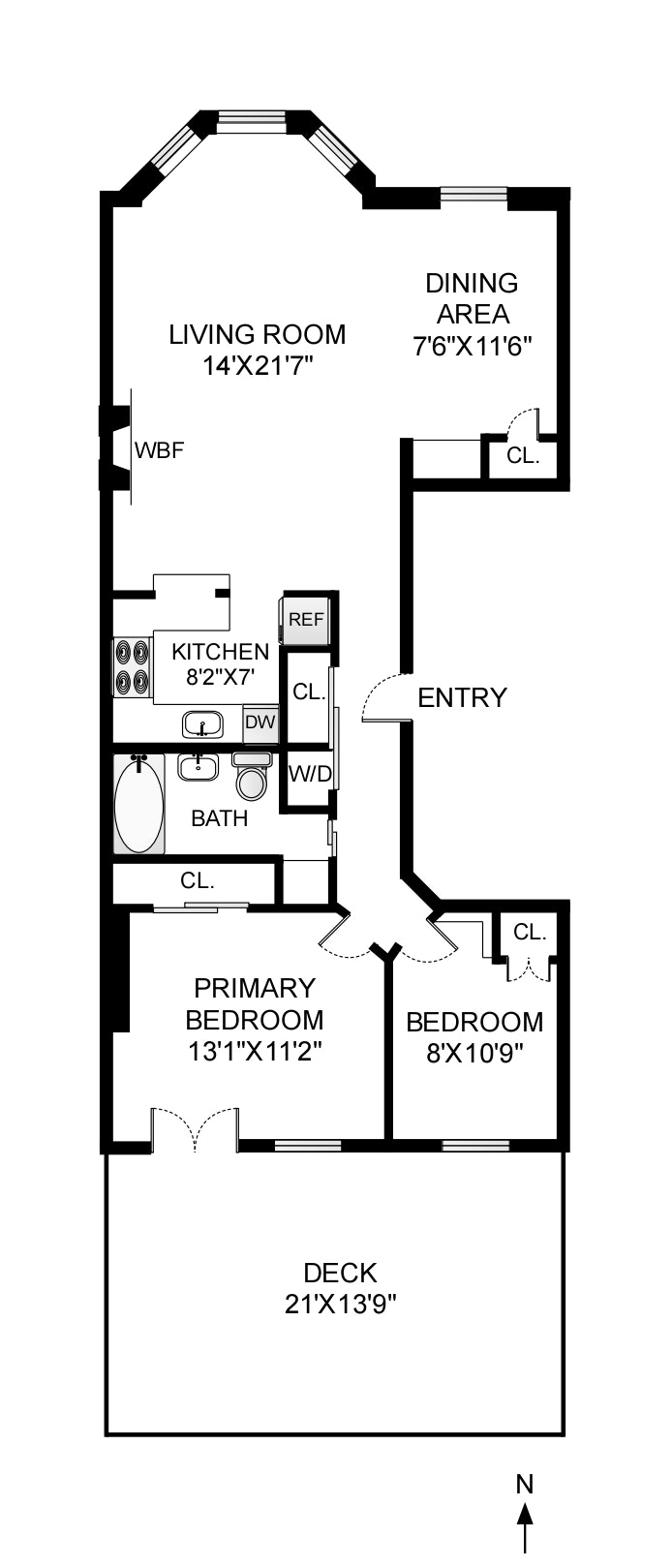 Floorplan for 214 Saint Johns Place, 3