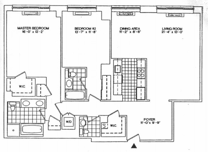 Floorplan for 308 East 72nd Street, 6B