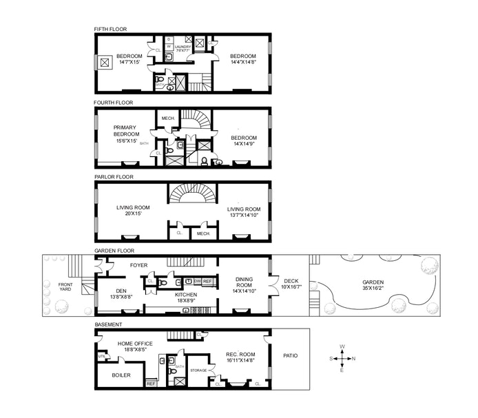 Floorplan for 195 Amity Street