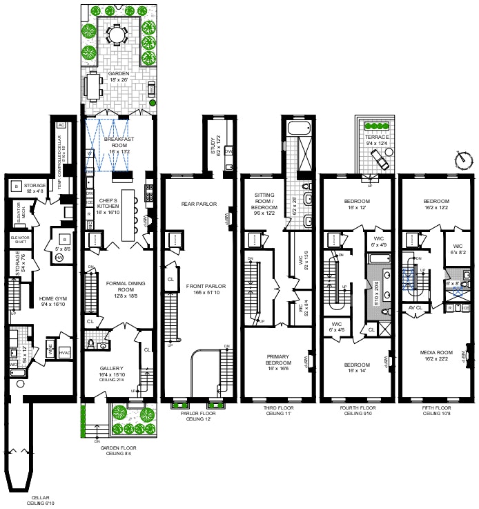 21 East 83rd Street, Upper East Side, NYC 17,950,000, ID 20525788