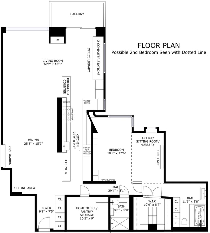 Floorplan for 150 East 69th Street, 24J