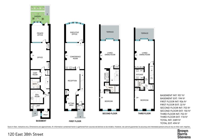 Floorplan for 120 East 38th Street
