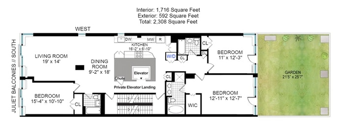 Floorplan for 205 East 76th Street, 3