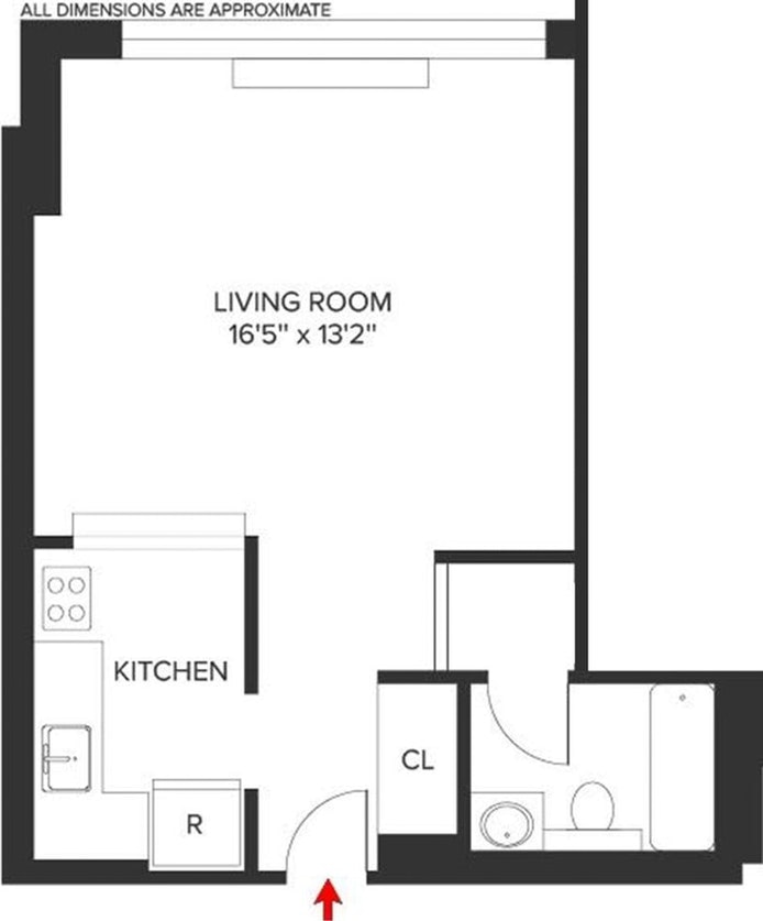 Floorplan for 127 East 30th Street, 15C