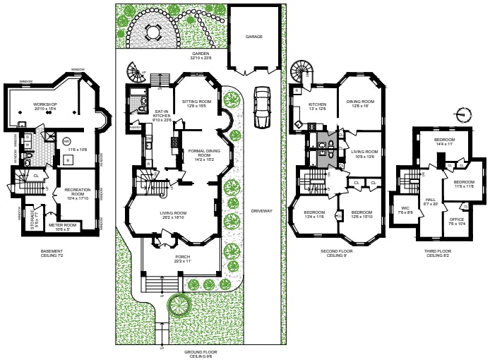 Floorplan for 789 Rugby Road
