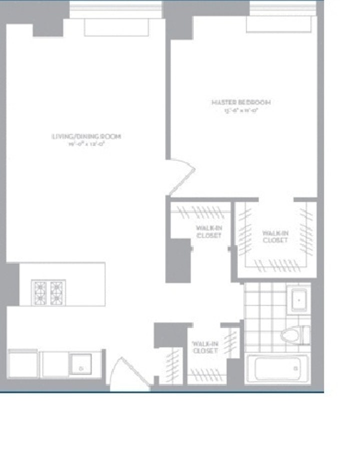 Floorplan for 225 Rector Place, 9C