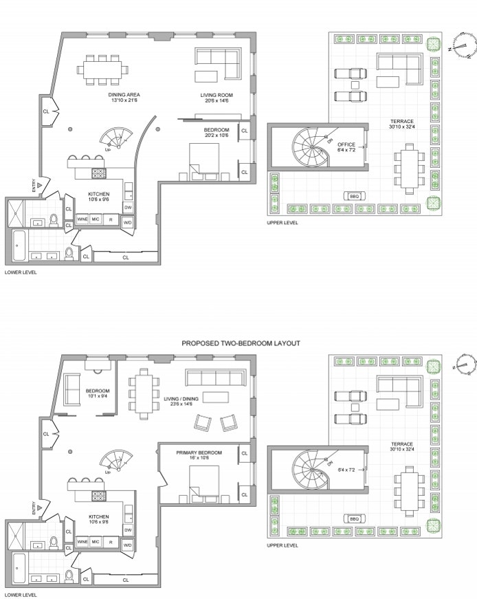 Floorplan for 165 Hudson Street, PHA