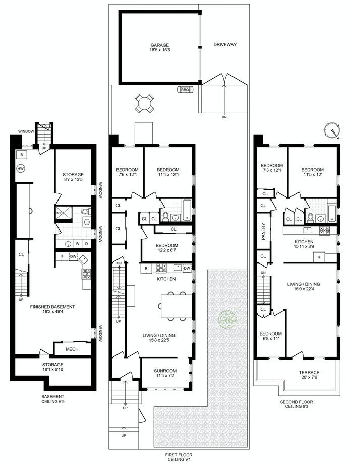 Floorplan for 802 70th Street
