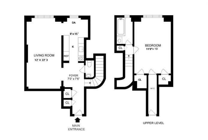 Floorplan for 25 Central Park West, 6S
