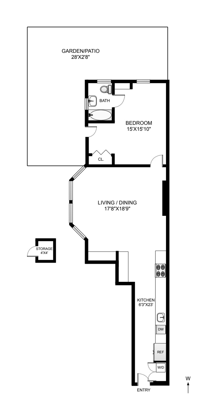Floorplan for 214 Carlton Ave, 6