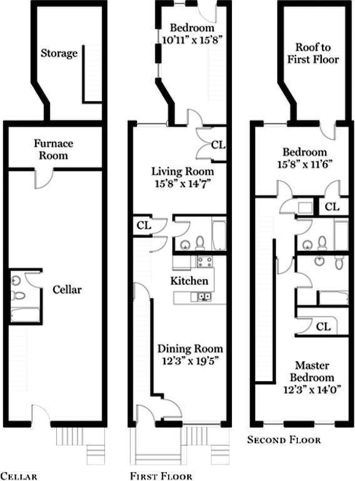 Floorplan for 133 West, 136th Street, 1