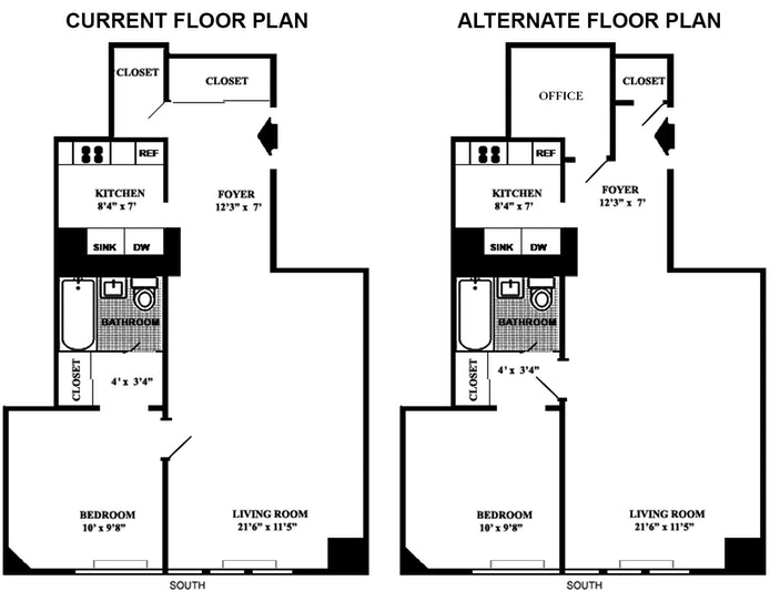 Floorplan for 520 East 72nd Street, 7H