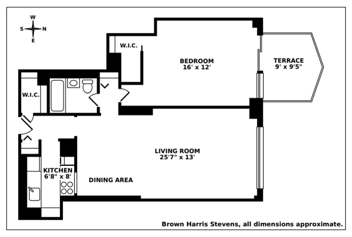 Floorplan for 10 West 66th Street, 15C
