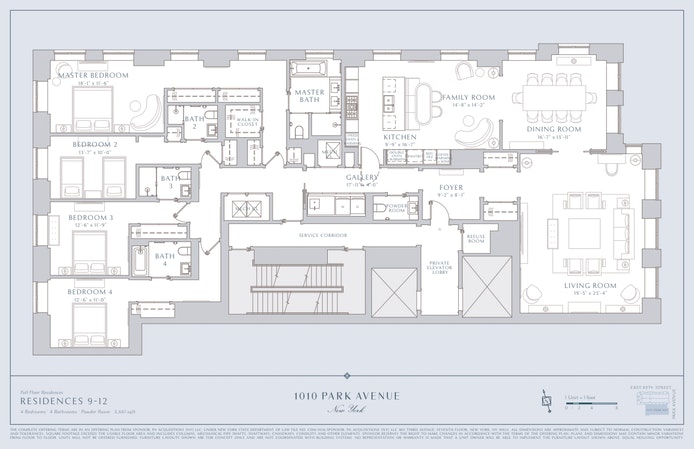 Floorplan for 1010 Park Avenue, 10THFLOOR