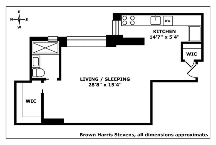 Floorplan for 315 East 72nd Street, 2A