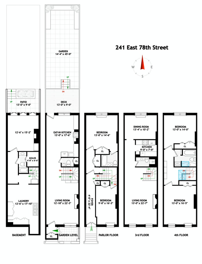 Floorplan for 241 East 78th Street
