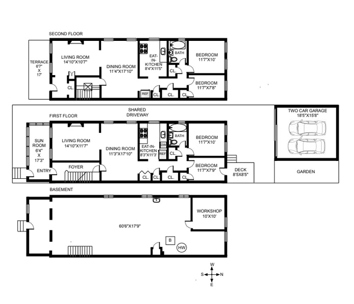Floorplan for 449 82nd Street